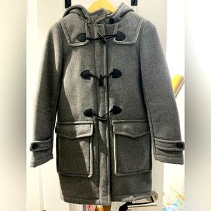 Zara peacoat, size XS, color: grey/gray